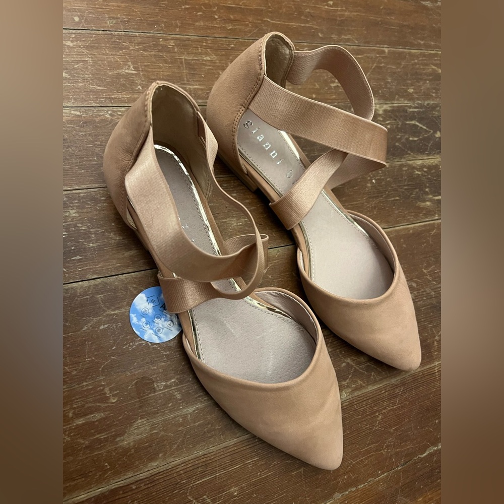 Gianni Bini soft pink ballet flats